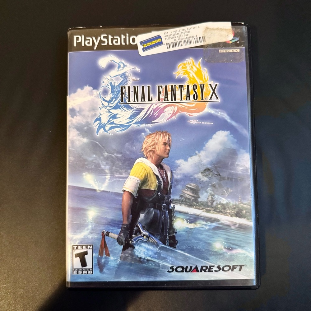 Final Fantasy X For Sony PlayStation 2 Tested and Working